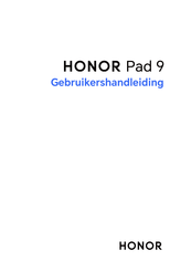 honor Pad 9 Gebruikershandleiding