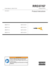 Atlas Copco 8425 1101 30 Instructies