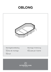 VALCKE EXTERIORLIVING Gardipool OBLONG Montagehandleiding