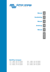 Victron energy MultiPlus Compact 12/800/35-16 Handleiding