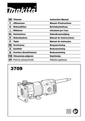 Makita 3709 Gebruiksaanwijzing