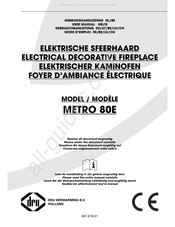 Dru METRO 80E Gebruikshandleiding