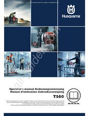 Husqvarna TS60 Gebruiksaanwijzing