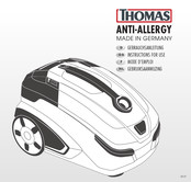 Thomas Aqua+ Anti Allergy Handleiding