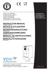 Hoshizaki DCM-120KE-HC Gebruiksaanwijzing