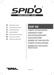 DIPRA SPIDO ECOP 100 Originele Handleiding