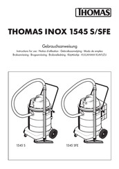 Thomas INOX 1545 S Gebruiksaanwijzing