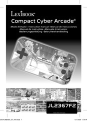 LEXIBOOK Compact Cyber Arcade JL2367FZ Gebruikershandleiding