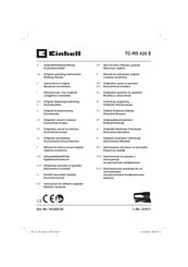 EINHELL 44.620.05 Originele Handleiding