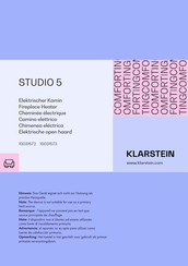 Klarstein 10031572 Handleiding