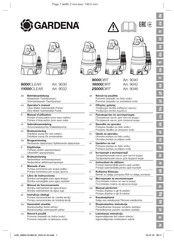 Gardena 11000CLEAR Gebruiksaanwijzing
