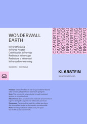 Klarstein WONDERWALL EARTH Handleiding