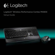 Logitech Wireless Performance Combo MX800 Installatiehandleiding