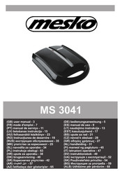 Mesko MS 3041 Handleiding