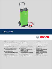 Bosch BSL 2470 Oorspronkelijke Gebruiksaanwijzing