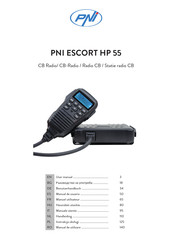 PNI ESCORT HP 55 Handleiding