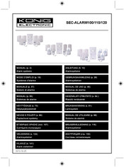 König SEC-ALARM100 Gebruiksaanwijzing