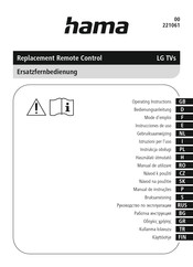 Hama 00221061 Gebruiksaanwijzing