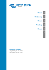 Victron energy MultiPlus Compact 12/2000/80-30 230 V Handleiding