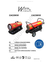 Warm Tech CAC30KW Instructies