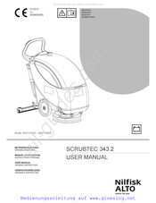 Nilfisk ALTO SCRUBTEC 343.2 Gebruiksaanwijzing