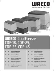 Dometic Waeco CoolFreeze CDF-25 Gebruiksaanwijzing