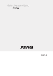 Atag OX9771B Gebruiksaanwijzing