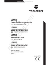 TOOLCRAFT 826512 Gebruiksaanwijzing