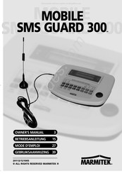 Marmitek MOBILE SMS GUARD 300 Gebruiksaanwijzing