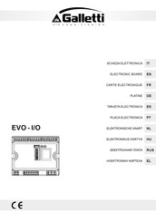 Galletti EVO-I/O Gebruikshandleiding