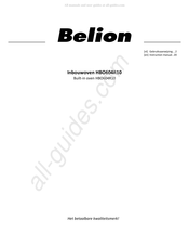 Belion HBO604R10 Gebruiksaanwijzing