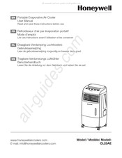 Honeywell CL25AE Gebruiksaanwijzing