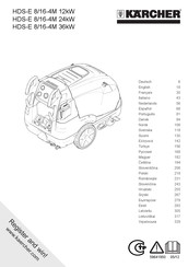 Kärcher HDS-E 8/16-4M 36kW Originele Gebruiksaanwijzing