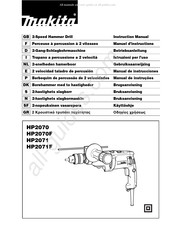 Makita HP2070 Gebruiksaanwijzing