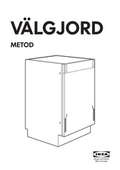 IKEA VALGJORD Handleiding