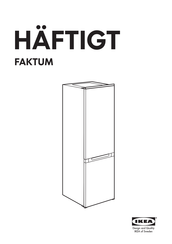 IKEA FAKTUM Handleiding