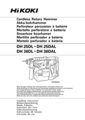 HIKOKI DH 36DL Gebruiksaanwijzing