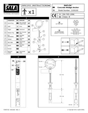 DBI SALA SAFLOK 2100100 Instructies