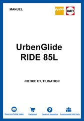 URBANGLIDE RIDE 85L Handleiding