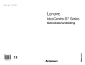 Lenovo IdeaCentre B7 Series Gebruikershandleiding