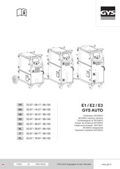 GYS E2 AUTO Gebruikershandleiding