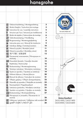 Hansgrohe Unica Comfort 26323000 Gebruiksaanwijzing