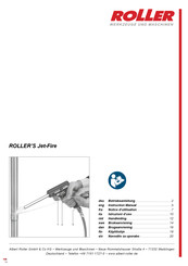 Albert Roller ROLLER'S Jet-Fire Handleiding
