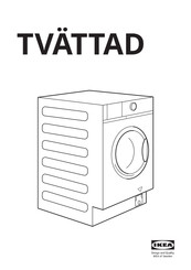 IKEA TVATTAD Handleiding