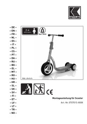 Kettler 0T07015 Series Montagehandleiding