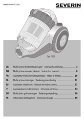 SEVERIN 7105 Bedieningshandleiding