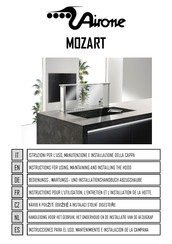 Airone MOZART Handleiding Voor Installatie, Gebruik En Onderhoud