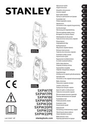 Stanley SXPW17PE Vertaling Van De Originele Gebruiksaanwijzing