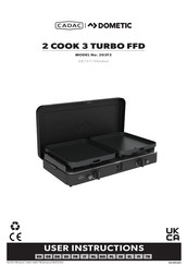 Dometic Cadac 2 Cook 3 Turbo FFD Handleiding