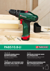 Parkside PABS10.8-LI Bedienings- En Veiligheidsinstructies